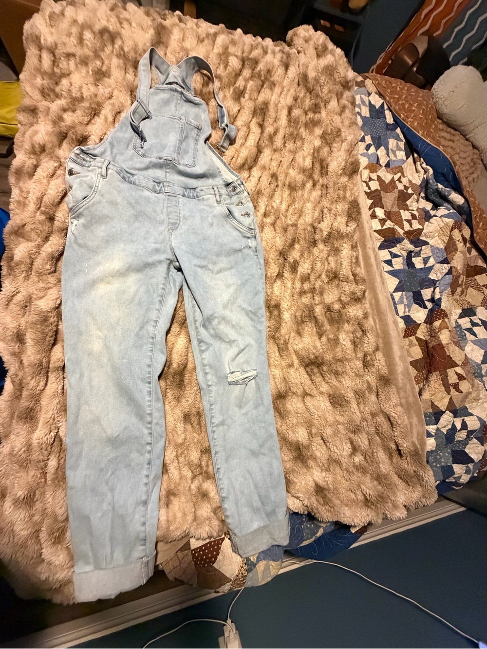 maVi Jeans - Light Wash Denim Overalls - Classic Women's Jeans Overalls